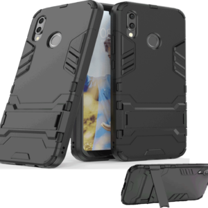 Phone Case BBR Iron Armor ( Shockproof - Rugged ) with Kickstand for  HUAWEI  P20 LITE BLACK