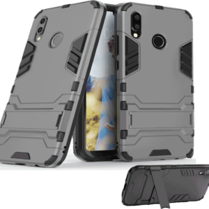 Phone Case BBR Iron Armor ( Shockproof - Rugged ) with Kickstand for  HUAWEI  P20 LITE GRAY
