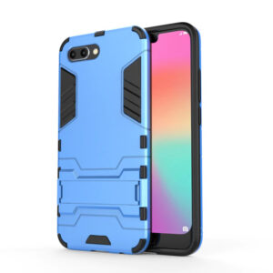 Phone Case BBR Iron Armor ( Shockproof - Rugged ) with Kickstand for HONOR 10 BLUE