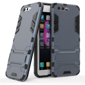 Phone Case BBR Iron Armor ( Shockproof - Rugged ) with Kickstand for HONOR 9 NAVY BLUE