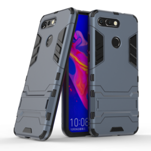 Phone Case BBR Iron Armor ( Shockproof - Rugged ) with Kickstand for HONOR VIEW 20 NAVY BLUE
