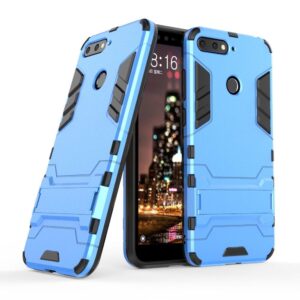 Phone Case BBR Iron Armor ( Shockproof - Rugged ) with Kickstand for HONOR 7C BLUE