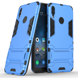 Phone Case BBR Iron Armor ( Shockproof - Rugged ) with Kickstand for  HUAWEI Y7 2019  BLUE