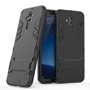 Phone Case BBR Iron Armor ( Shockproof - Rugged ) with Kickstand for  HUAWEI MATE 20 LITE BLACK