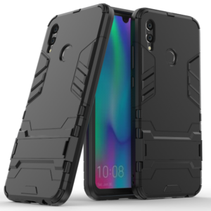 Phone Case BBR Iron Armor ( Shockproof - Rugged ) with Kickstand for  HUAWEI P SMART 2019 BLACK