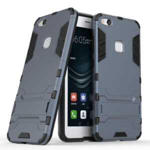 Phone Case BBR Iron Armor ( Shockproof - Rugged ) with Kickstand for  HUAWEI  P10 NAVY BLUE