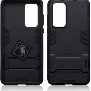 Phone Case BBR Iron Armor ( Shockproof - Rugged ) with Kickstand for  HUAWEI P40 BLACK