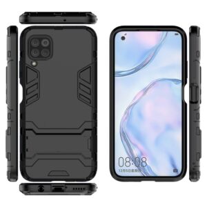 Phone Case BBR Iron Armor ( Shockproof - Rugged ) with Kickstand for  HUAWEI P40 LITE BLACK