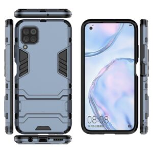 Phone Case BBR Iron Armor ( Shockproof - Rugged ) with Kickstand for  HUAWEI P40 LITE NAVY BLUE