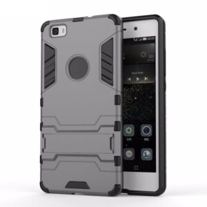 Phone Case BBR Iron Armor ( Shockproof - Rugged ) with Kickstand for HUAWEI P8 LITE 2016 GRAY