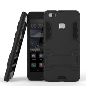 Phone Case BBR Iron Armor ( Shockproof - Rugged ) with Kickstand for HUAWEI P9 LITE 2016 BLACK