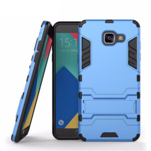 Phone Case BBR Iron Armor ( Shockproof - Rugged ) with Kickstand for SAMSUNG Galaxy A3 2016 BLUE