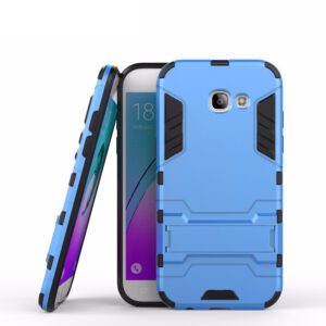 Phone Case BBR Iron Armor ( Shockproof - Rugged ) with Kickstand for SAMSUNG Galaxy A3 2017 BLUE