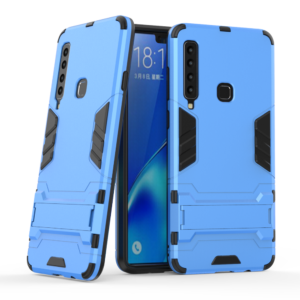 Phone Case BBR Iron Armor ( Shockproof - Rugged ) with Kickstand for SAMSUNG Galaxy A9 BLUE