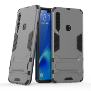 Phone Case BBR Iron Armor ( Shockproof - Rugged ) with Kickstand for SAMSUNG Galaxy A9 GRAY