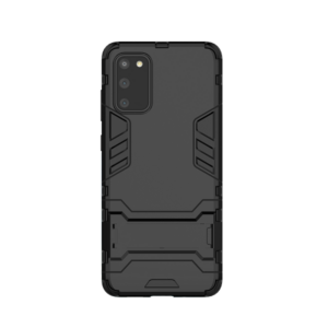 Phone Case BBR Iron Armor ( Shockproof - Rugged ) with Kickstand for SAMSUNG Galaxy S10 LITE BLACK