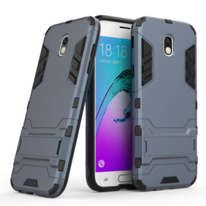 Phone Case BBR Iron Armor ( Shockproof - Rugged ) with Kickstand for SAMSUNG Galaxy J5 2017 NAVY BLUE
