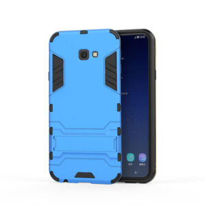 Phone Case BBR Iron Armor ( Shockproof - Rugged ) with Kickstand for SAMSUNG Galaxy J4 PLUS BLUE