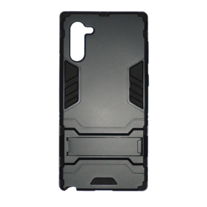 Phone Case BBR Iron Armor ( Shockproof - Rugged ) with Kickstand for SAMSUNG Galaxy NOTE 10 BLACK