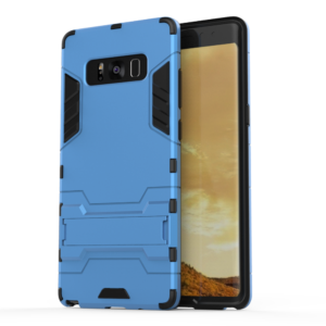 Phone Case BBR Iron Armor ( Shockproof - Rugged ) with Kickstand for SAMSUNG Galaxy NOTE 8 BLUE