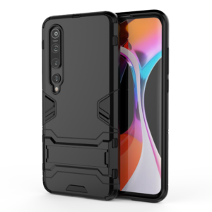 Phone Case BBR Iron Armor ( Shockproof - Rugged ) with Kickstand for XIAOMI MI 10 PRO BLACK