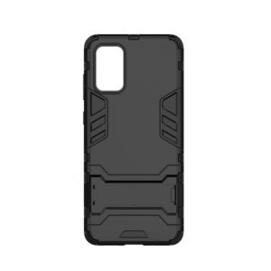 Phone Case BBR Iron Armor ( Shockproof - Rugged ) with Kickstand for XIAOMI MI 10 LITE BLACK
