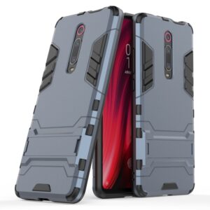 Phone Case BBR Iron Armor ( Shockproof - Rugged ) with Kickstand for XIAOMI REDMI K20 PRO NAVY BLUE