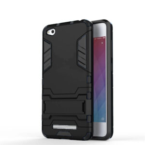 Phone Case BBR Iron Armor ( Shockproof - Rugged ) with Kickstand for  XIAOMI REDMI 4A BLACK