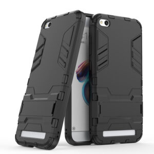 Phone Case BBR Iron Armor ( Shockproof - Rugged ) with Kickstand for XIAOMI REDMI 5A BLACK
