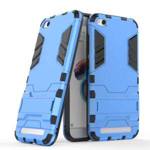 Phone Case BBR Iron Armor ( Shockproof - Rugged ) with Kickstand for  XIAOMI REDMI 5A BLUE