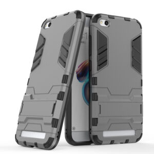 Phone Case BBR Iron Armor ( Shockproof - Rugged ) with Kickstand for  XIAOMI REDMI 5A GRAY