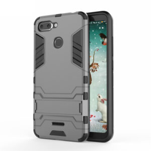 Phone Case BBR Iron Armor ( Shockproof - Rugged ) with Kickstand for XIAOMI REDMI 6 GRAY