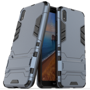 Phone Case BBR Iron Armor ( Shockproof - Rugged ) with Kickstand for XIAOMI REDMI 7A NAVY BLUE
