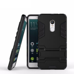 Phone Case BBR Iron Armor ( Shockproof - Rugged ) with Kickstand for XIAOMI REDMI NOTE 4 BLACK