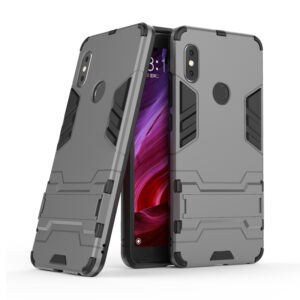 Phone Case BBR Iron Armor ( Shockproof - Rugged ) with Kickstand for  XIAOMI REDMI NOTE 5 PRO GRAY