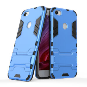 Phone Case BBR Iron Armor ( Shockproof - Rugged ) with Kickstand for  XIAOMI REDMI NOTE 5A BLUE
