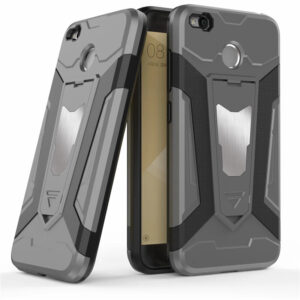 Phone Case BBR Racer Armor ( Shockproof - Rugged ) with Kickstand for  XIAOMI REDMI 4X GRAY