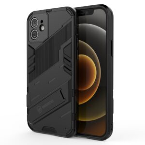 Phone Case BBR Steel Armor ( Shockproof - Rugged ) with Kickstand for i-PHONE 11 (6,1) BLACK