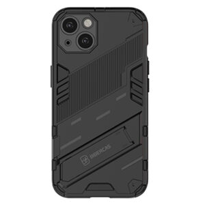 Phone Case BBR Steel Armor ( Shockproof - Rugged ) with Kickstand for i-PHONE 13 MINI (5,4) BLACK