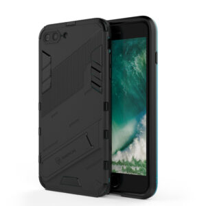 Phone Case BBR Steel Armor ( Shockproof - Rugged ) with Kickstand for i-PHONE 7 PLUS BLACK