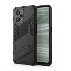 Phone Case BBR Steel Armor ( Shockproof - Rugged ) with Kickstand for REALME 9 4G BLACK