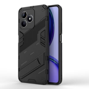 Phone Case BBR Steel Armor ( Shockproof - Rugged ) with Kickstand for REALME C53 4G BLACK