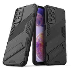Phone Case BBR Steel Armor ( Shockproof - Rugged ) with Kickstand for SAMSUNG Galaxy A23 5G BLACK