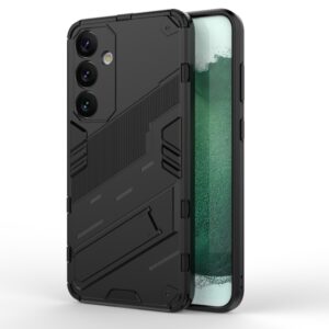 Phone Case BBR Steel Armor ( Shockproof - Rugged ) with Kickstand for SAMSUNG Galaxy S24 PLUS BLACK