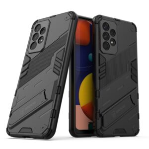 Phone Case BBR Steel Armor ( Shockproof - Rugged ) with Kickstand for SAMSUNG Galaxy A33 5G BLACK