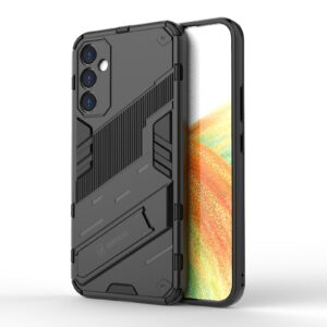 Phone Case BBR Steel Armor ( Shockproof - Rugged ) with Kickstand for SAMSUNG Galaxy A34 5G BLACK