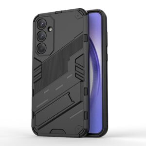 Phone Case BBR Steel Armor ( Shockproof - Rugged ) with Kickstand for SAMSUNG Galaxy A35 5G BLACK
