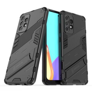 Phone Case BBR Steel Armor ( Shockproof - Rugged ) with Kickstand for SAMSUNG Galaxy A52 / A52s 5G BLACK