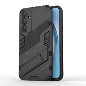 Phone Case BBR Steel Armor ( Shockproof - Rugged ) with Kickstand for SAMSUNG Galaxy A55 5G BLACK