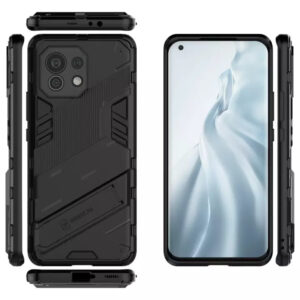 Phone Case BBR Steel Armor ( Shockproof - Rugged ) with Kickstand for XIAOMI MI 11 BLACK